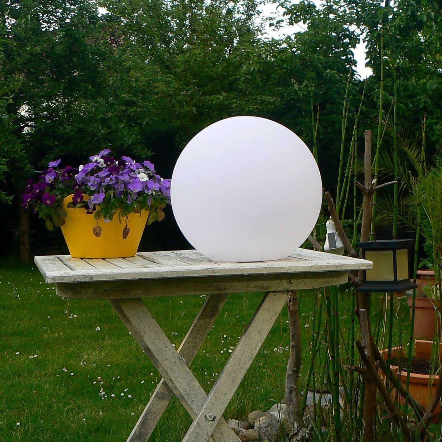 LED Moon Ball Light – Portable Rechargeable Night Lamp, 3D Realistic Moon Design for Bedroom, Bar & Decor