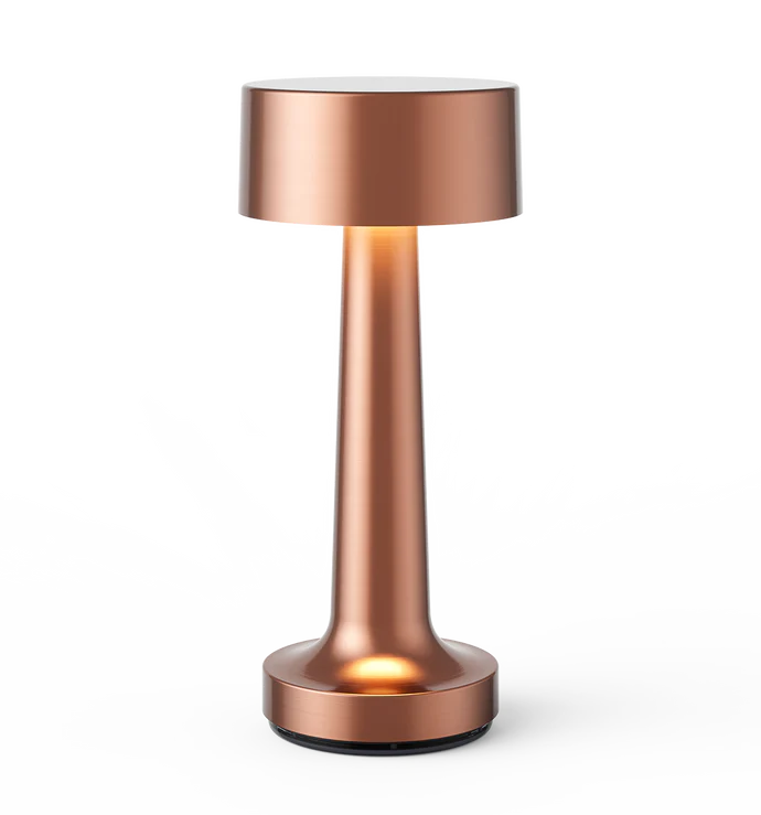Table Lamp Rechargeable, Touch Sensor LED Desk lamp 3 Ways Dimming,with USB Cord for Bedside