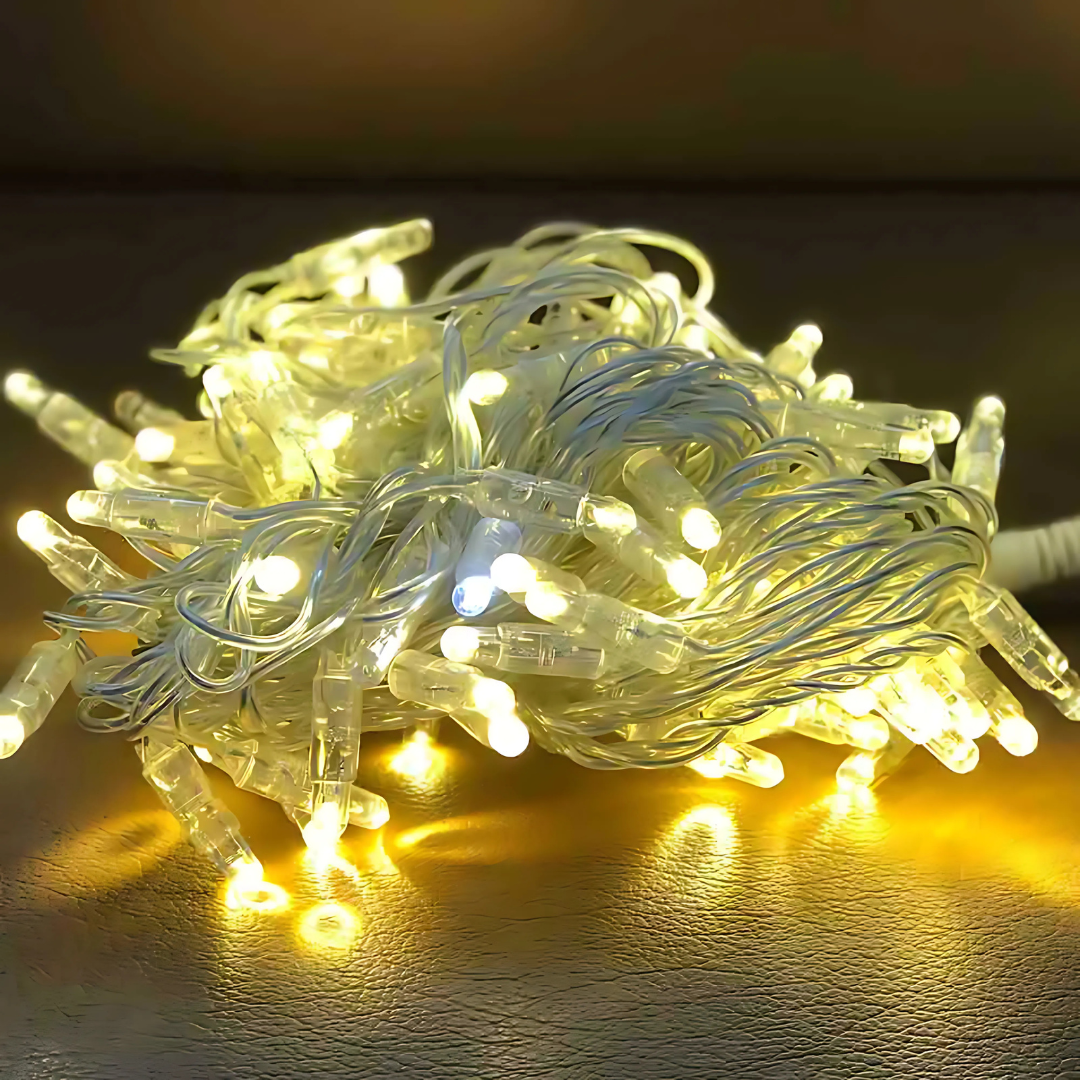 50M 480LED Fairy String Lights – Clear Cable, Indoor/Outdoor Decor