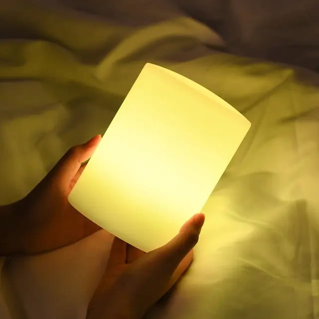 Small Cordless Lamp Modern LED Cylinder Lights Cheap Sale