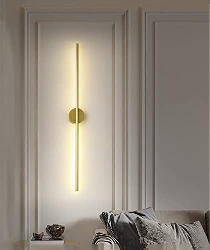 Modern LED Wall Lamp Minimalist Long Strip Light for Bedroom, Living Room, Home Decor