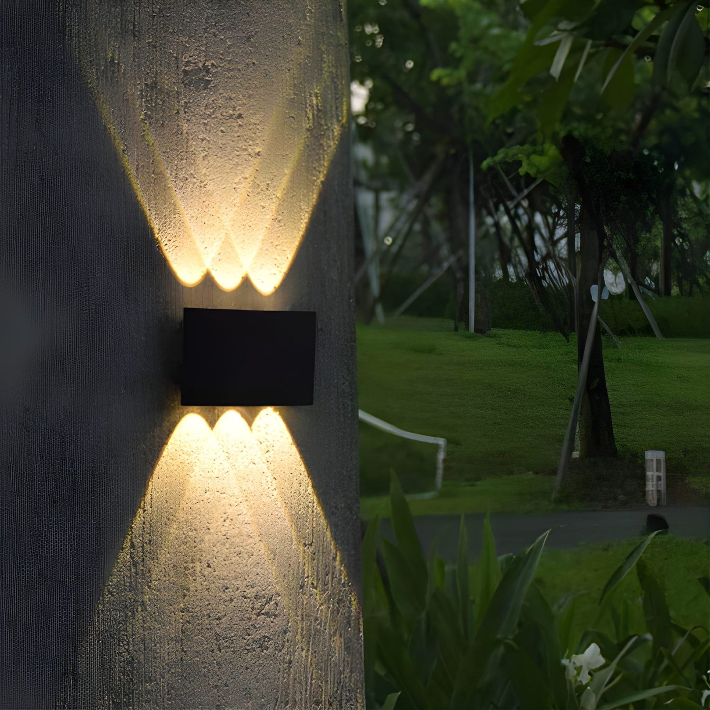 ETRONIK LED Bi-directional Wall Lamp Modern Indoor and Outdoor Balcony, Aisle, Courtyard Bedroom Living Room