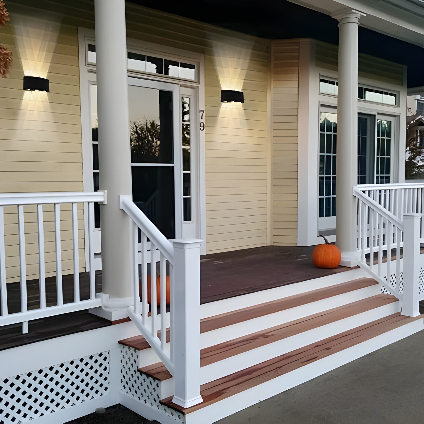 ETRONIK LED Bi-directional Wall Lamp Modern Indoor and Outdoor Balcony, Aisle, Courtyard Bedroom Living Room