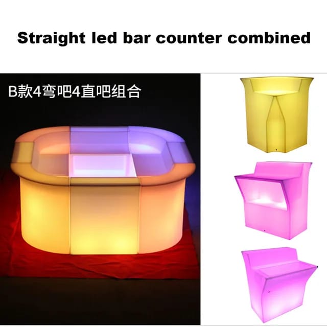 LED Bar Counter Straight One Set