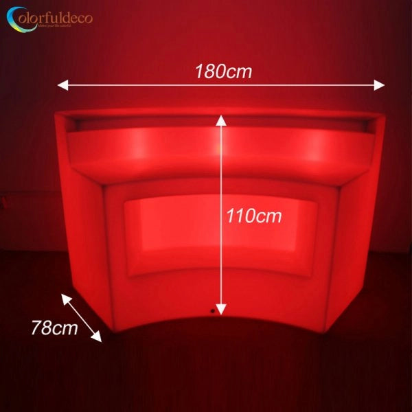 Portable LED Bar Counter – Party, Pub & Club Furniture for Home, Garden & Event Decor