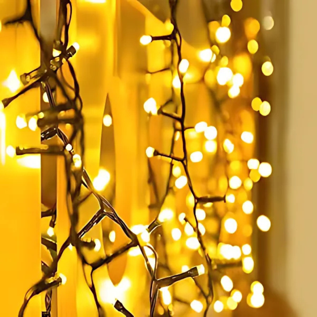 50M 480LED Fairy String Lights –  Black Wire, Indoor/Outdoor Decor