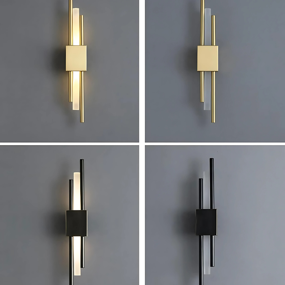Modern LED Wall Lamp Luxury Simple Wall Light for Living Room Bedroom Hallway Decorative