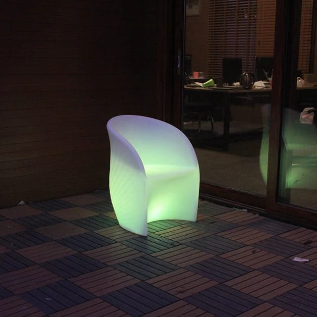 LED Outdoor Light-up Armchair