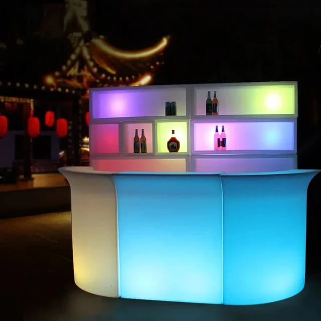 LED Bar Counter Straight One Set