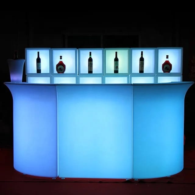 LED Bar Counter Straight One Set
