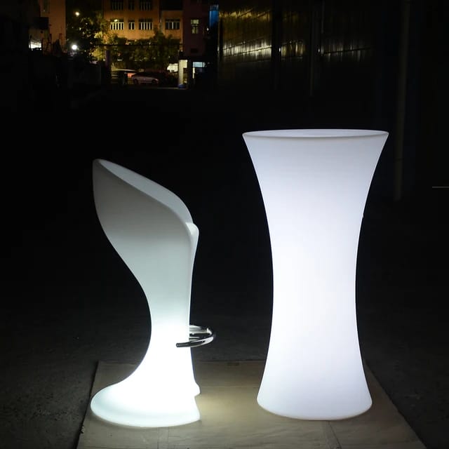 LED Light-up Bar Chair