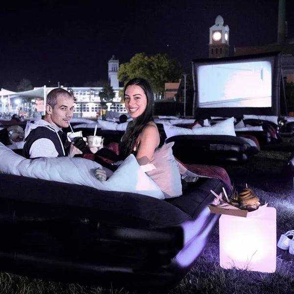 LED Cube Light – Color Changing Portable Mood Lamp, Rechargeable Night Light for Home, Bar & Party Decor